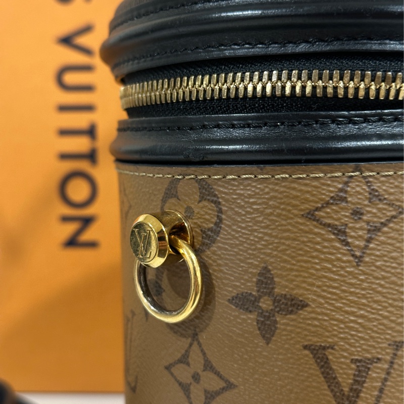 🈶購證 #99新閒置 #全網最低 Lv Cannes老花發財桶 芯片款-19