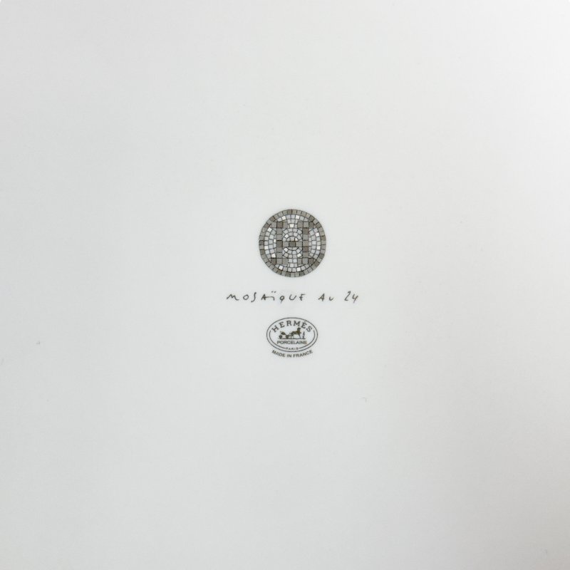 HERMES Mosaique au 24 馬賽克 碟子-8