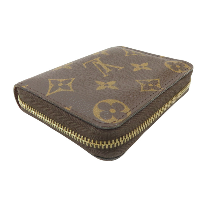 棕色 原花 帆布 Zippy Coin Purse 拉零錢包 M60067【LOUIS VUITTON LV 路易威登】 M60067-2