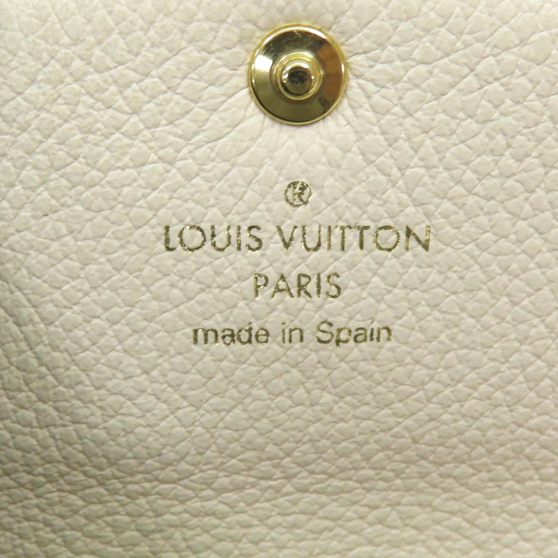 米白色 原花牛皮 Rosalie 零錢包 M81445 【LOUIS VUITTON LV 路易威登】 M81445-7