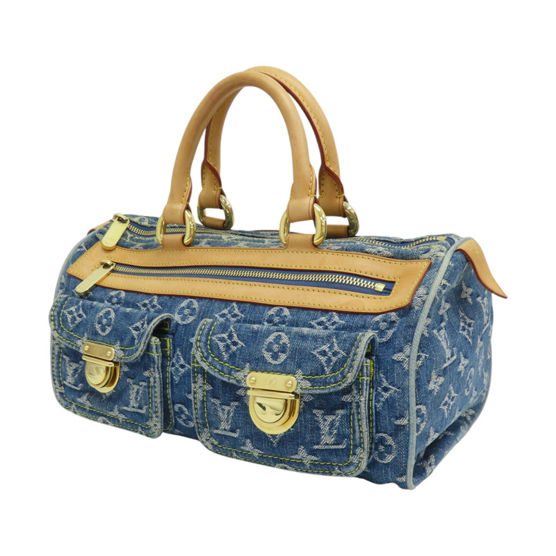 藍色 牛仔布 Neo Speedy 手提包 M95019【LOUIS VUITTON LV 路易威登】 M95019-2