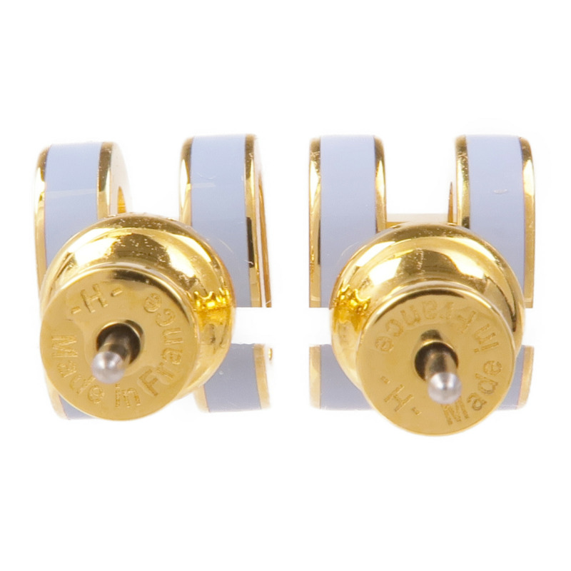 HERMES 金屬Mini Pop H Earrings耳環-2