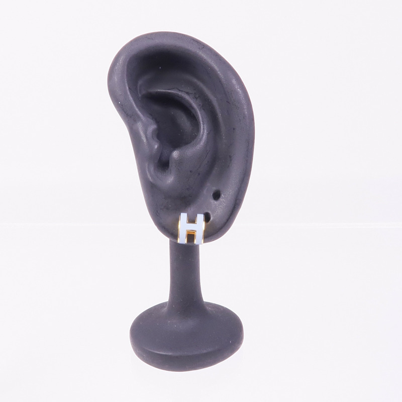 HERMES 金屬Mini Pop H Earrings耳環-6