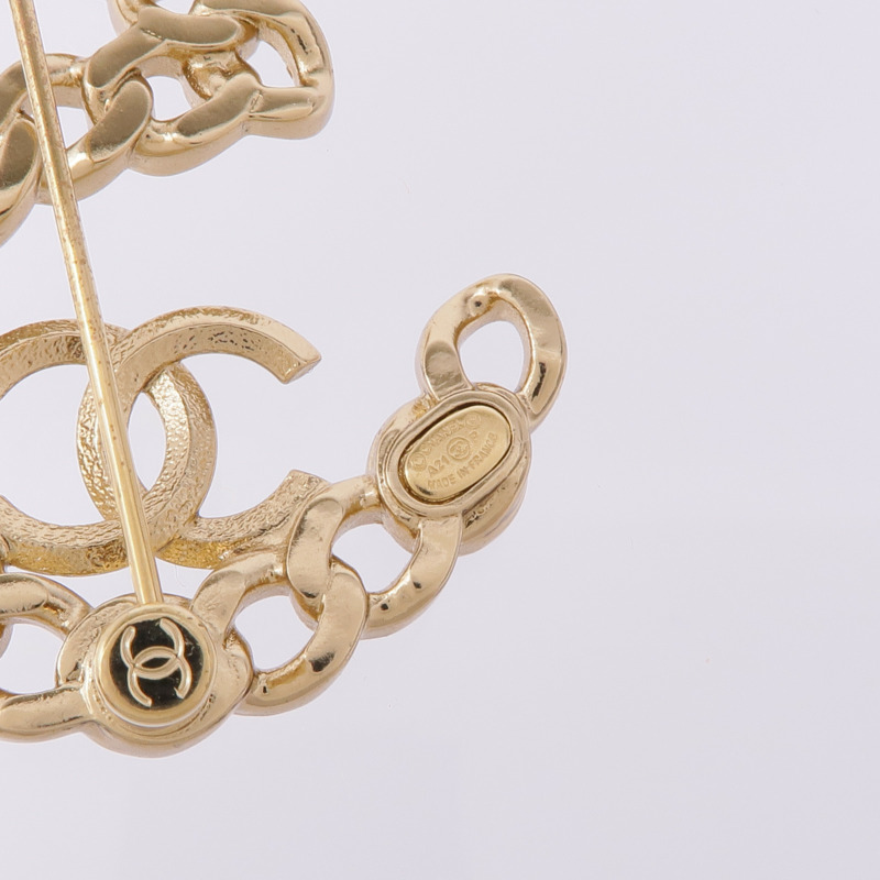 CHANEL 金屬Brooch胸針-6