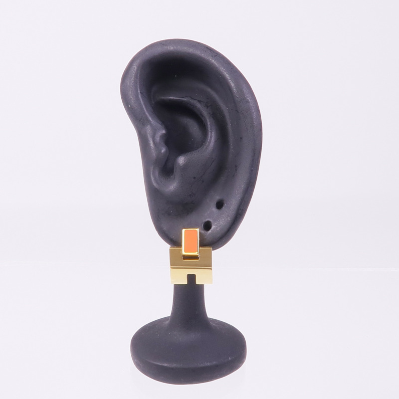 HERMES 金屬Eileen Earrings耳環-8