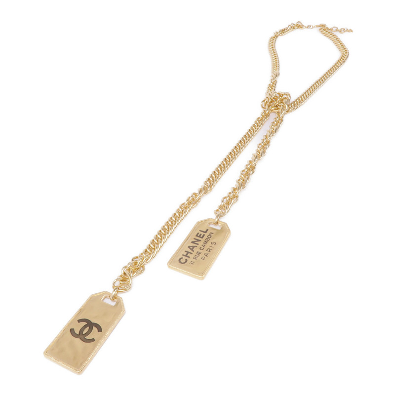 CHANEL 金屬Necklace項鍊-2
