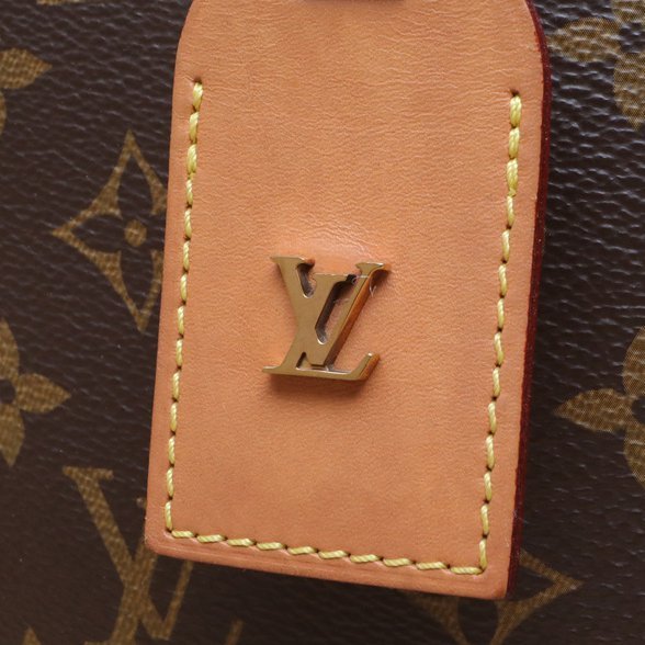 LOUIS VUITTON BOITECHAPEAUSOUPLE軟圓餅中號20老花PVC2019肩背包-4