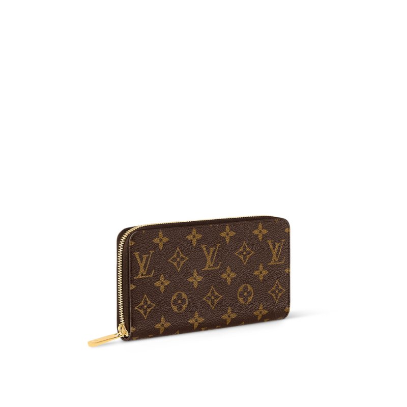 Louis Vuitton 路易威登ZIPPY 新版經典老花拉鍊長夾/手拿包 M42616-1