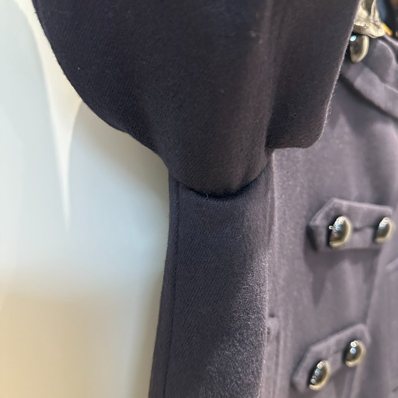 【美收精品】PRADA 黑色皮革拼接連帽外套 4-165【隔月月中將轉賣至日本 上架期限30天】-4