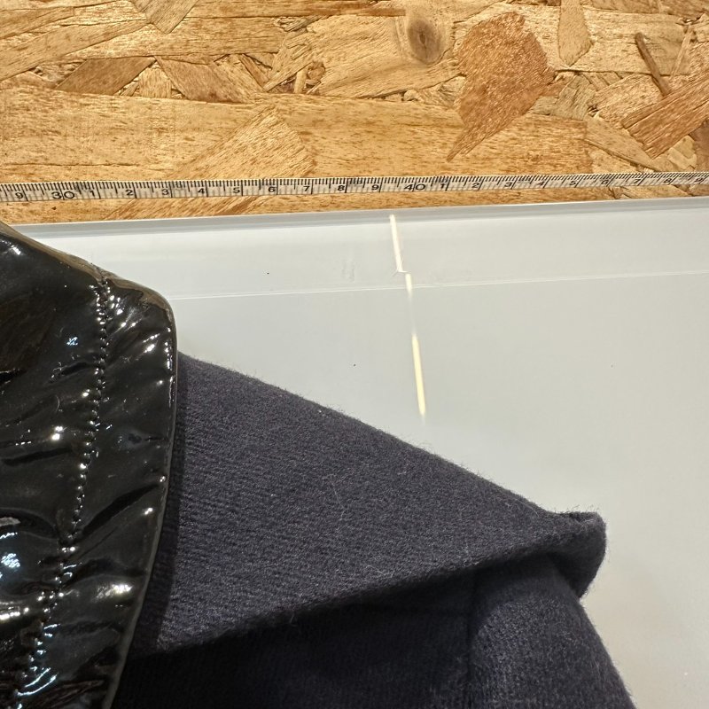 【美收精品】PRADA 黑色皮革拼接連帽外套 4-165【隔月月中將轉賣至日本 上架期限30天】-8