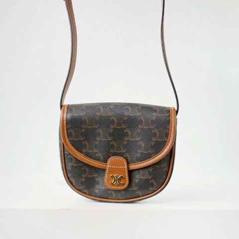 二手Celine mini 經典馬鞍包