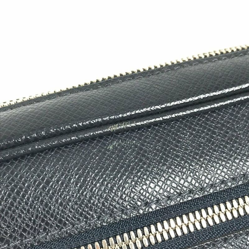 LOUIS VUITTON M33423 Taiga Pochette Kasai 手拿包,附肩帶,皮革,男女通用,海軍藍,海軍藍-9