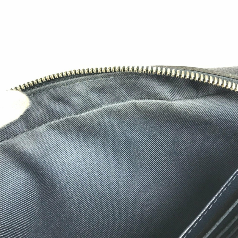 LOUIS VUITTON M33423 Taiga Pochette Kasai 手拿包,附肩帶,皮革,男女通用,海軍藍,海軍藍-16