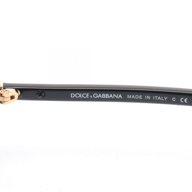 DOLCE & GABBANA 眼鏡 塑膠 黑色 二手 男式-3