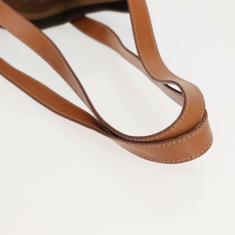 【日本直送】CELINE Macadam 帆布托特包 PVC 皮革棕金色正品 144276-6