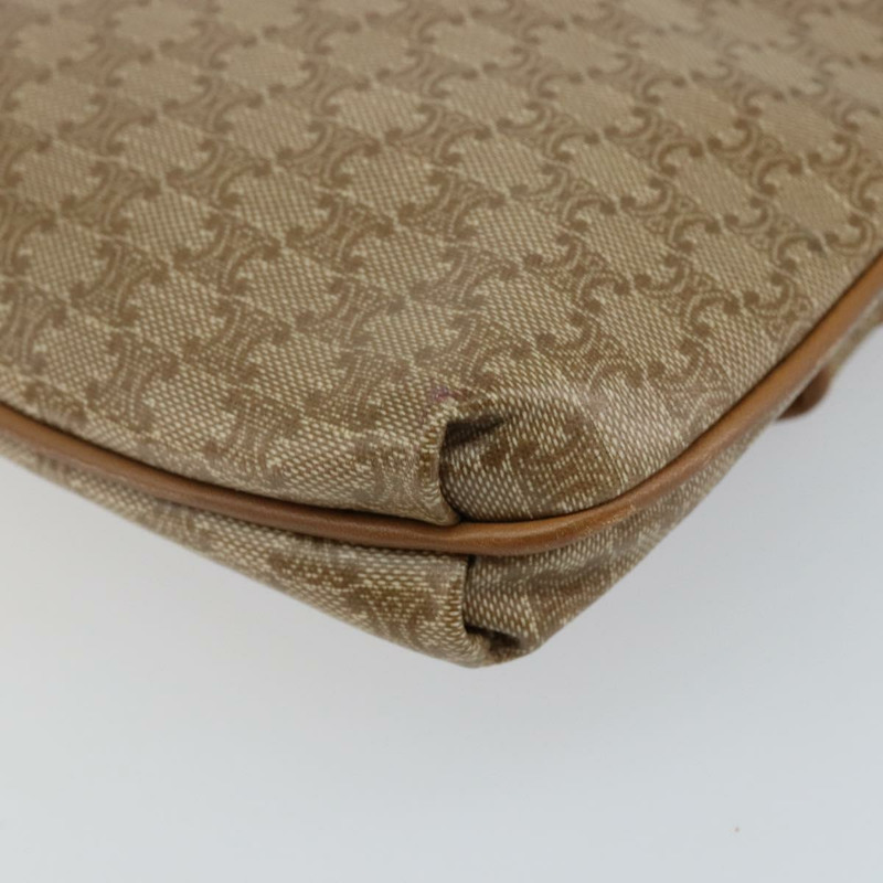 【日本直送】CELINE Macadam 帆布手拿包 PVC 米金色正品 gh759-14