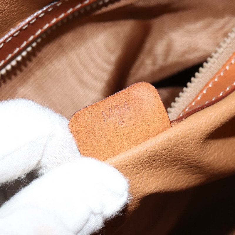 【日本直送】CELINE Macadam 帆布手提包 PVC 皮革棕金色正品 mr1512-11
