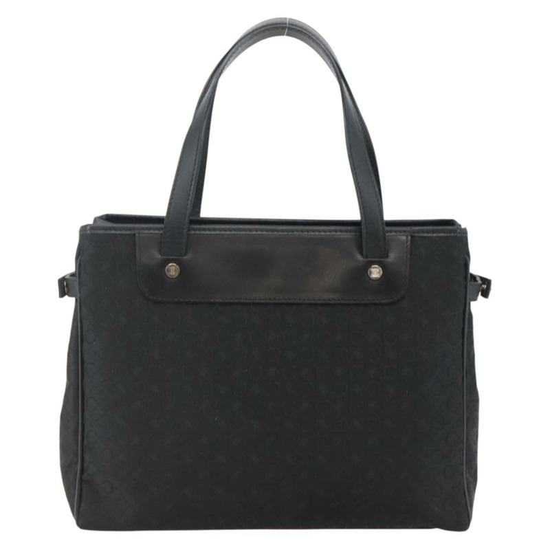 【日本直送】CELINE C Macadam 帆布手袋 黑色銀色正品 gh998-1