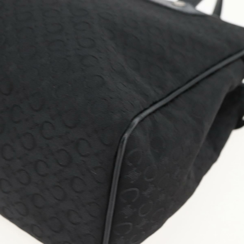 【日本直送】CELINE C Macadam 帆布手袋 黑色銀色正品 gh998-8