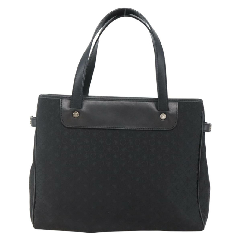 【日本直送】CELINE C Macadam 帆布手袋 黑色銀色正品 gh998-12