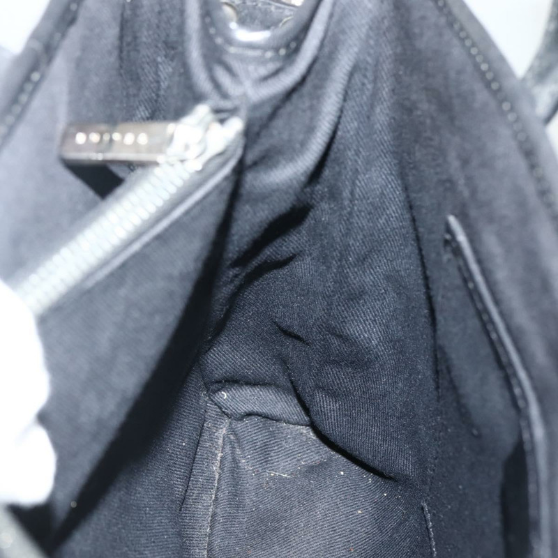 【日本直送】CELINE C Macadam 帆布手袋 黑色銀色正品 gh998-18