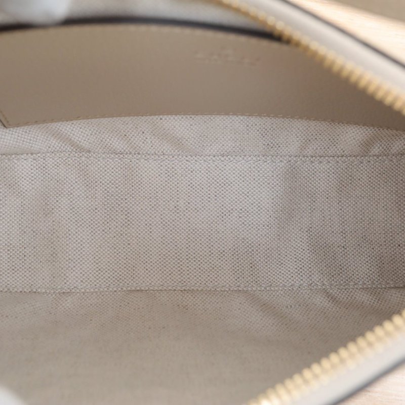 GUCCI Ophidia腋下包小號25灰色PVC/帆布金扣肩背包-5