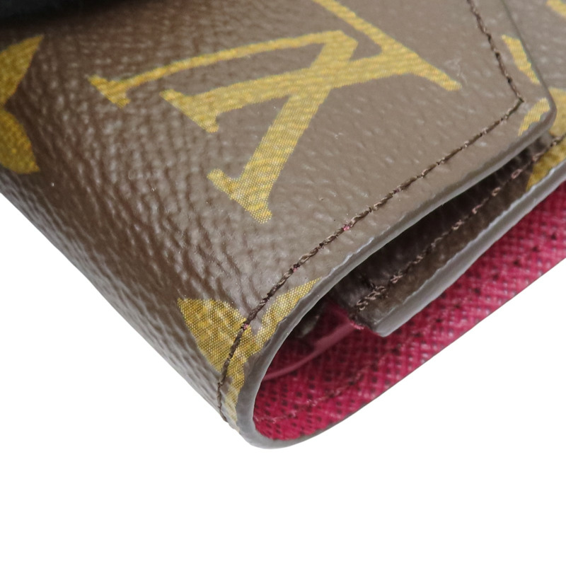 棕色 原花帆布 Victorine 三折短夾 M41938【LOUIS VUITTON LV 路易威登】 M41938-11