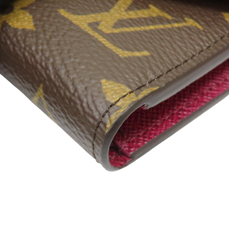 棕色 原花帆布 Victorine 三折短夾 M41938【LOUIS VUITTON LV 路易威登】 M41938-13