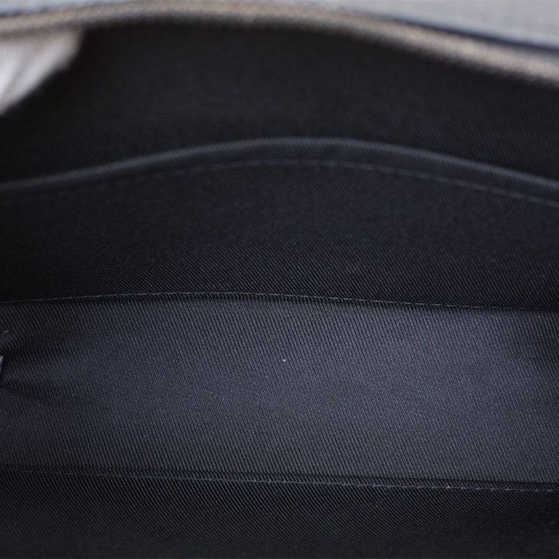 LOUIS VUITTON HandleSoftTrunk手提盒子包黑色牛皮晶片老花壓紋肩背包-5
