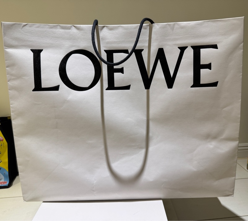 LOEWE Hammock small 柔軟粒面小牛皮 焦糖色-23