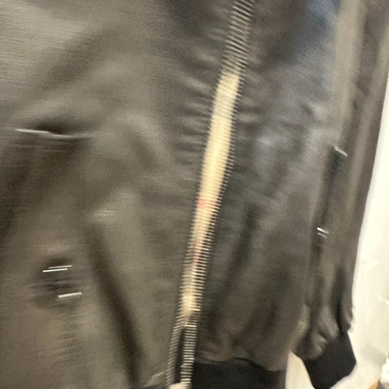 【美收精品】BURBERRY 黑色皮衣 4-150【隔月月中將轉賣至日本 上架期限30天】-8