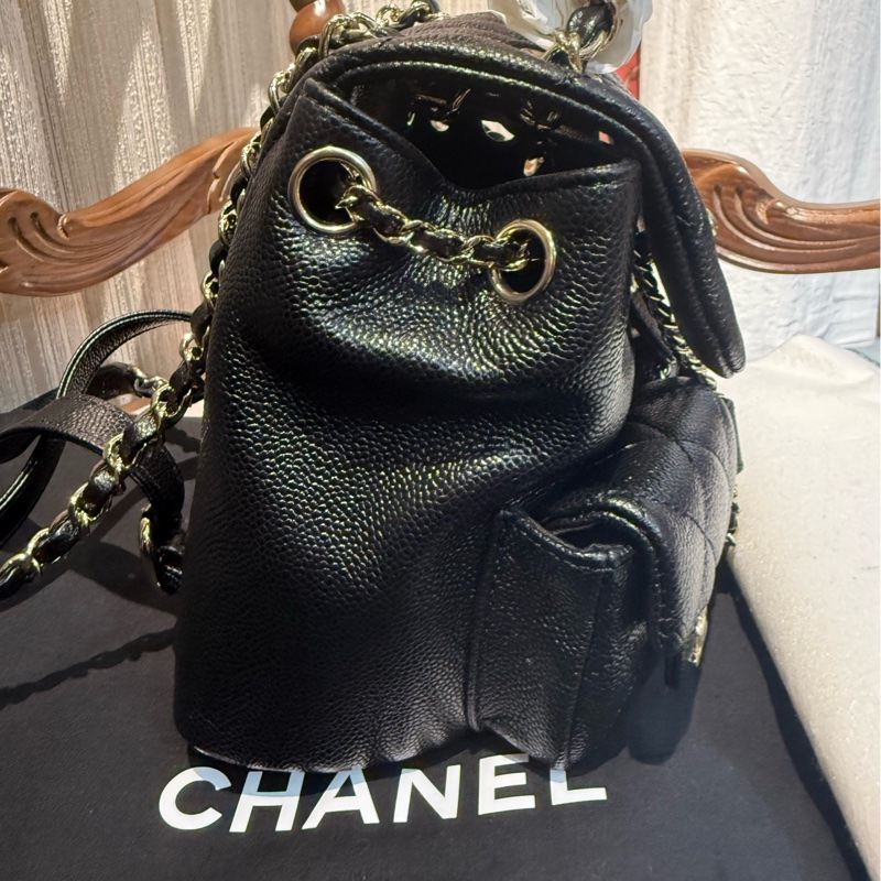 Chanel duma青蛙小号全新23p-5