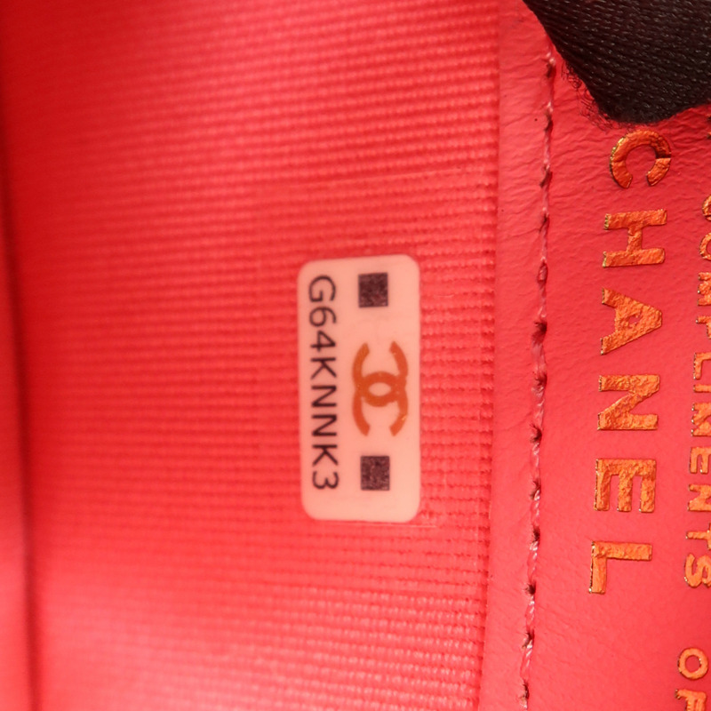 CHANEL 帆布Chain Shoulder Bag金扣鏈帶肩背袋-11