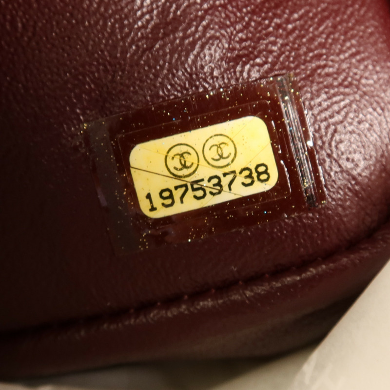 CHANEL 牛皮皮革2.55銀扣鏈帶肩背袋-15