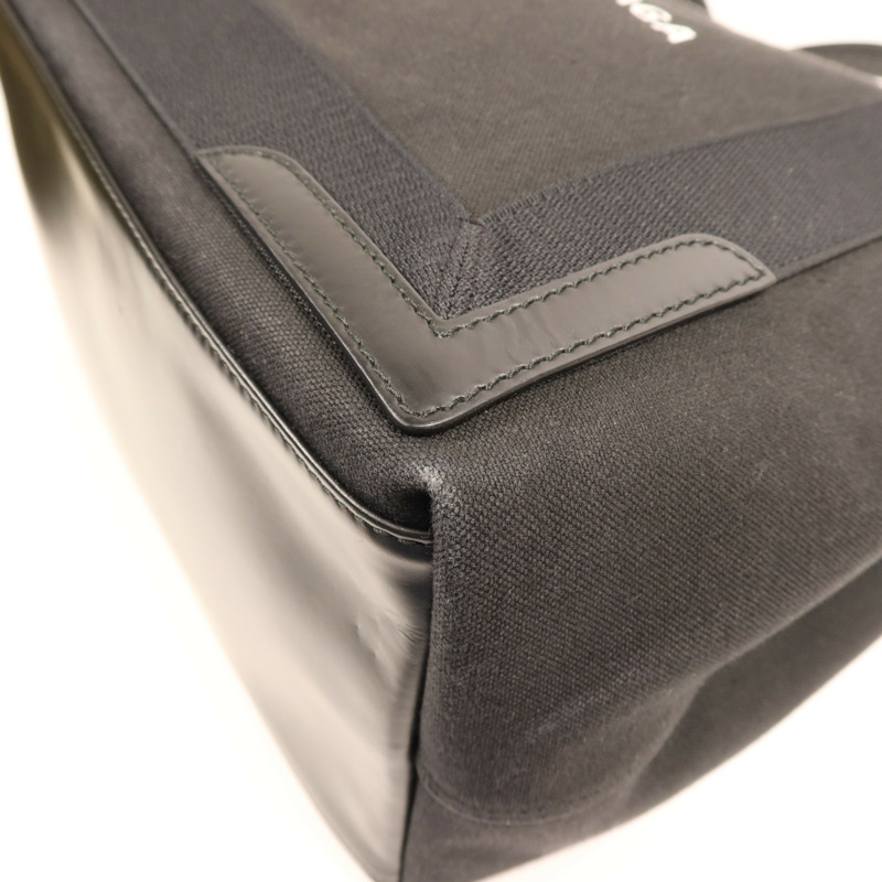 BALENCIAGA 帆布Tote Bag銀扣手挽袋-6
