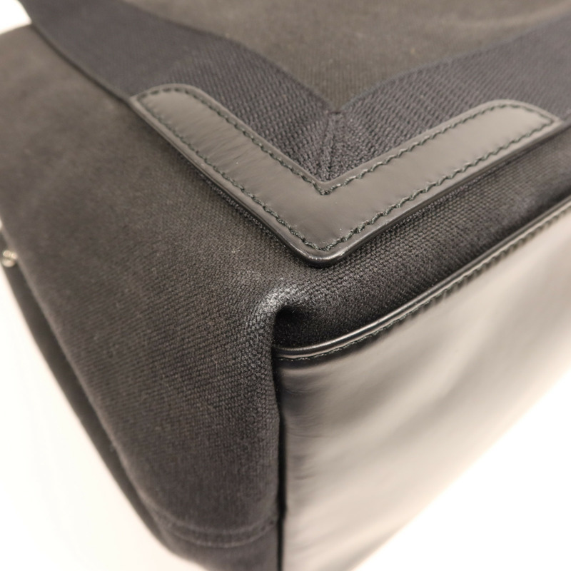BALENCIAGA 帆布Tote Bag銀扣手挽袋-7