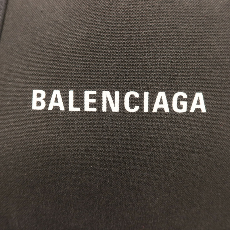BALENCIAGA 帆布Tote Bag銀扣手挽袋-10