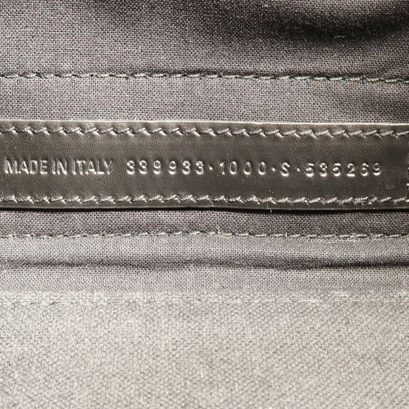 BALENCIAGA 帆布Tote Bag銀扣手挽袋-13