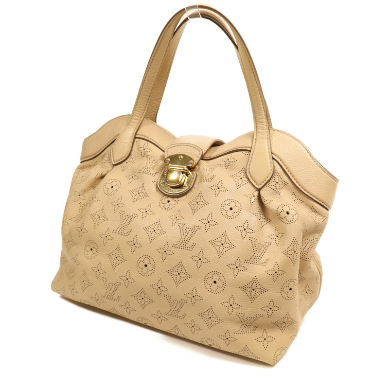 LOUIS VUITTON Mahina Seal PM金扣手挽袋-2