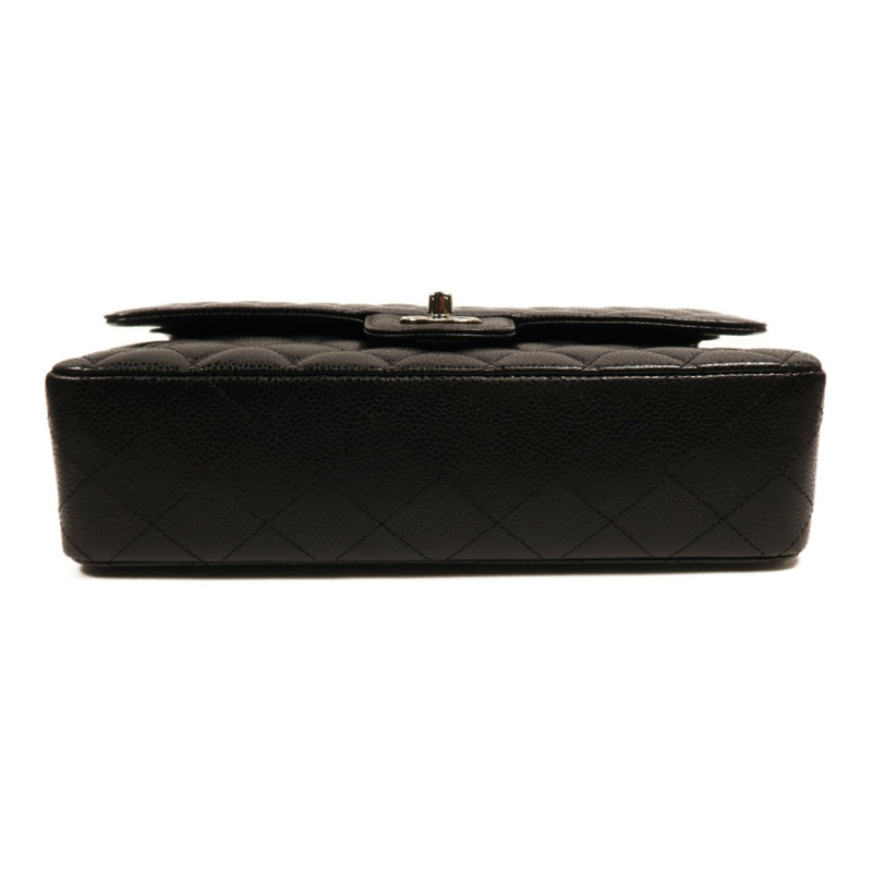 CHANEL 牛皮皮革Classic 25銀扣鏈帶肩背袋-3