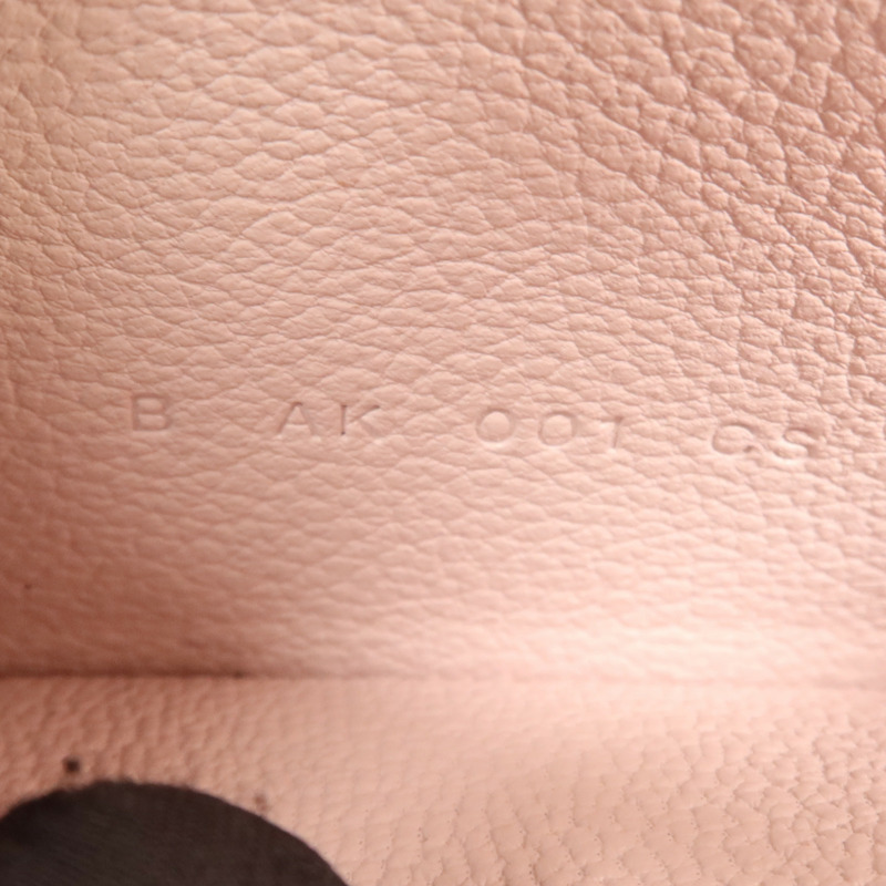 HERMES Evercolor皮革Constance Silm銀扣手拿包Rose Dragee-9
