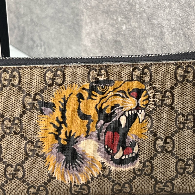 💗香緹國際精品💗 Gucci 虎頭拉鏈長夾-2