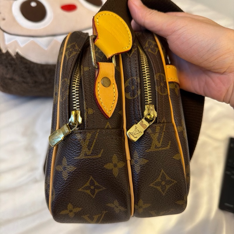 日本中古雙層記者包pm大小-8