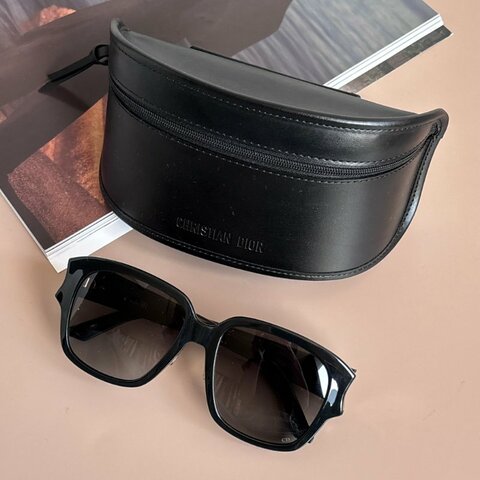 ::Dior:: Dior Glow S2F / 10A1 黑金墨鏡 太陽眼鏡