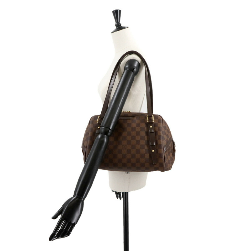 Louis Vuitton Damier Rivington 小號 Ebene 單肩包,N41157-8