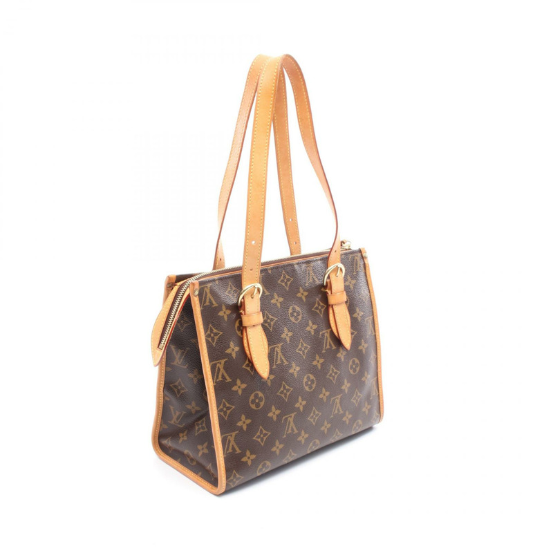LOUIS VUITTON Popincourt Haut 托特單肩包 M40007 Monogram 帆布 二手 LV-1