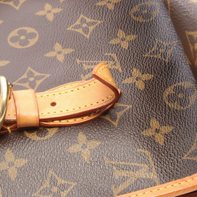 LOUIS VUITTON Popincourt Haut 托特單肩包 M40007 Monogram 帆布 二手 LV-5