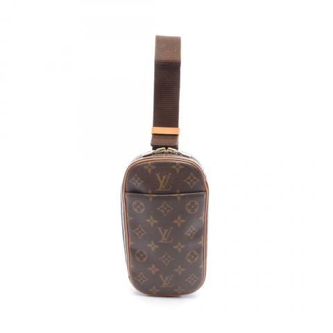 LOUIS VUITTON Pochette Gange 腰包 M51870 Monogram 帆布 二手中性 LV