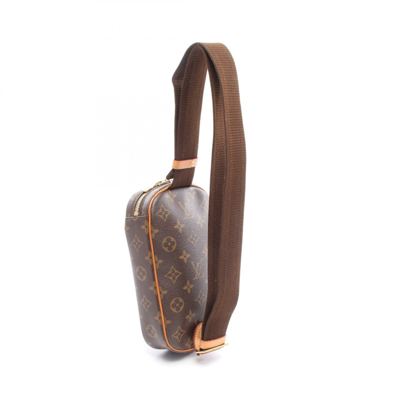 LOUIS VUITTON Pochette Gange 腰包 M51870 Monogram 帆布 二手中性 LV-1