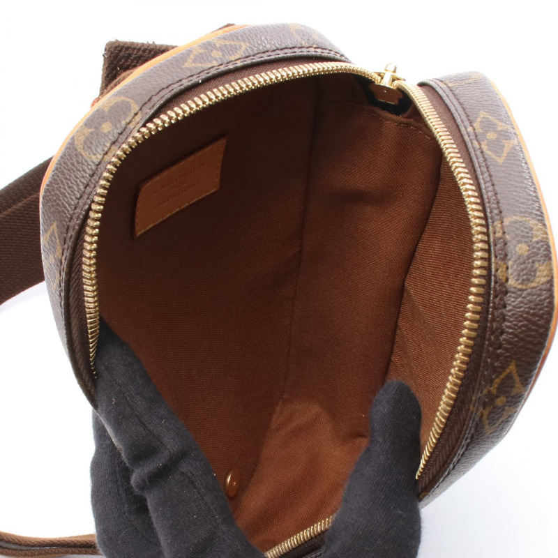 LOUIS VUITTON Pochette Gange 腰包 M51870 Monogram 帆布 二手中性 LV-2